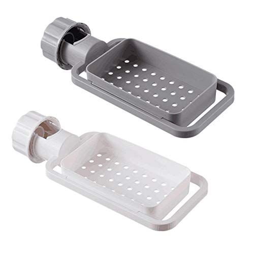 LOLPALONE Rack De Almacenamiento para Rack De GriferíA De 2 Paquetes, Accesorio para De Cocina, Organizador De para Organizador para Accesorios De Cocina y BañO
