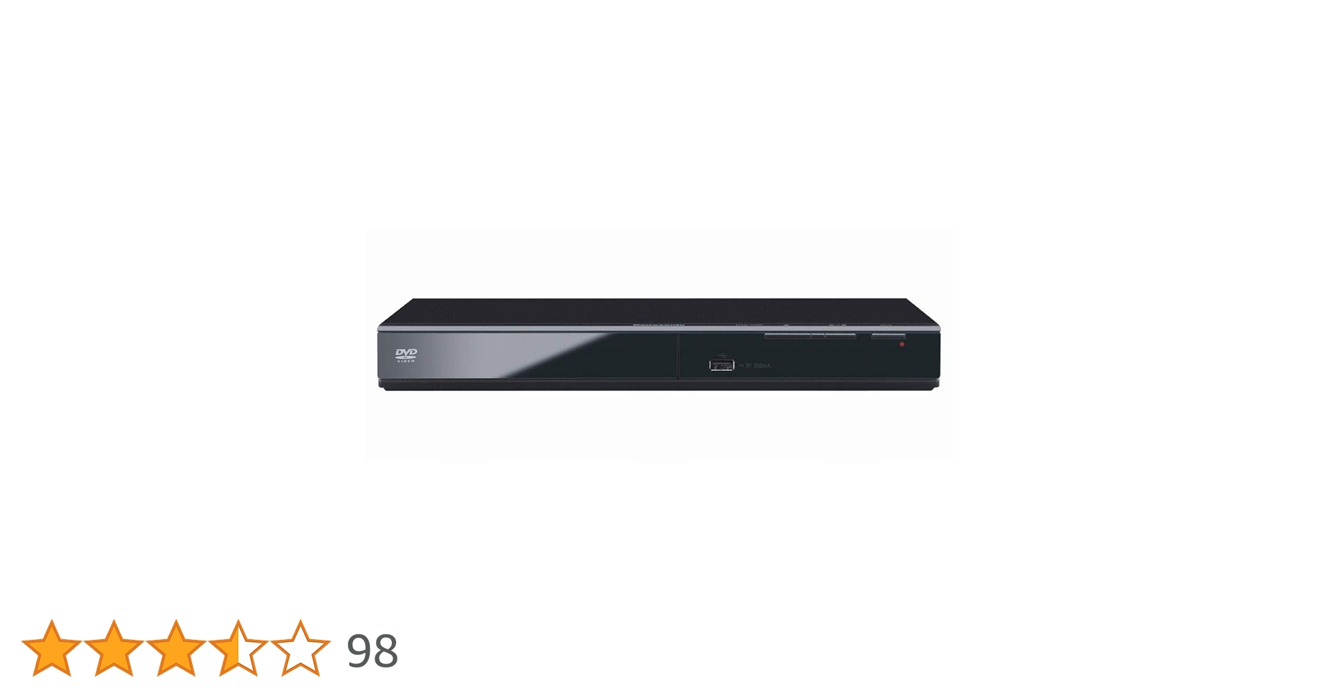 Panasonic DVD-S500R/F リージョンフリーDVDプレーヤー Amazon | パナソニック Panasonic DVD-S500【国内仕様 HDMI非