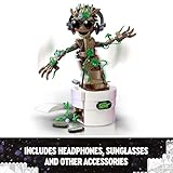 LEGO Marvel Dancing Groot Buildable Animated Toy Action Figure, Guardians of the Galaxy Character, Kids’ Hand-Operated Interactive Playset, Super Hero Gift for 10 Plus Year Old Boys and Girls 76297 - Image 6