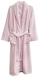 LA CERA Women's Fleece Robe Plus Size (2X, Pink)