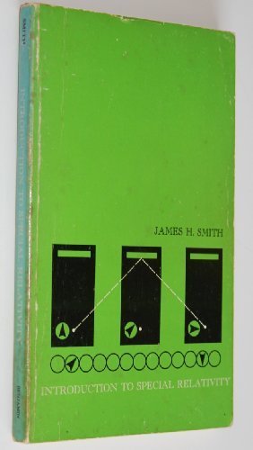 Introduction to special relativity by Smith, Ja... B011SJGUNM Book Cover