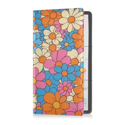 Porta carte di credito e carta didentità pelle PU per uomini e donne organizer per documenti essenziali patente di guida