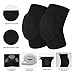 FDJZKFDU Knee Pads Knee Pads For Volleyball Yoga Women Kids Men Patella Brace Support Kneepad Fitness Protector(Black,L)