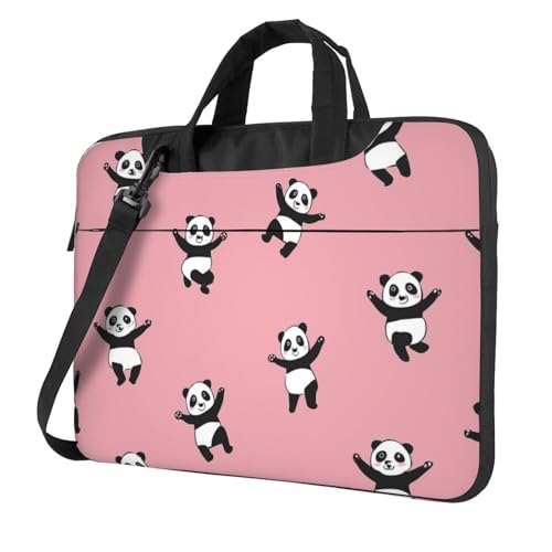 Maletín impermeable para laptop de 13 pulgadas rosa miniatura 1