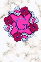 G : Monogram Notebook/ Journal/ Initial Diary (110 Pages, Blank, 6 X 9) 1710106042 Book Cover