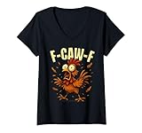 F-Caw-F Funny Chicken Rooster Humor Meme