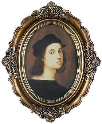 Antique Oval Picture Frame 4x6 Bronze Gold Vintage Photo Frames, ...