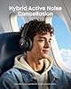 soundcore Life Q30 by Anker, Hybrid Active Noise Cancelling Headphones with Multiple Modes, Hi-Res Sound, Custom EQ via App, 50H Playtime, Comfortable Fit, Bluetooth, Multipoint Connection
