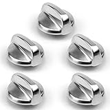 WB03T10325 Burner Stove Knobs Heavy Metal Knob Compatible with GE Cooktop Replace WB03T10325...