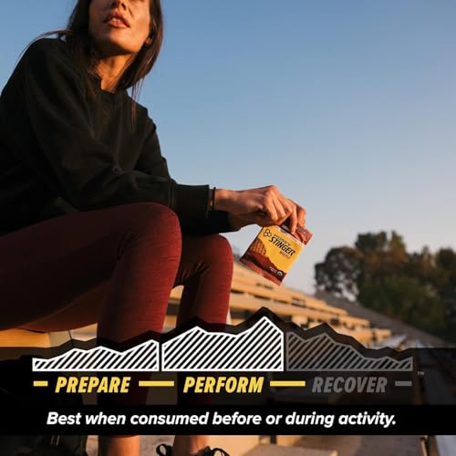 Image of Honey Stinger Energy Waffle Variety Pack - 10 Count, 5 Flavors, Organic Waffles - Honey, Vanilla, Cookies & Cream, Salted Caramel, & Cinnamon - Energy Snack for Running, Cycling, Hiking & Sports