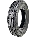 Mastertrack UN-203 Steel Belted Premium Trailer Radial Tire-ST205/75R15 205/75/15 205/75-15 101/97N Load Range C LRC 6-Ply BSW Black Side Wall