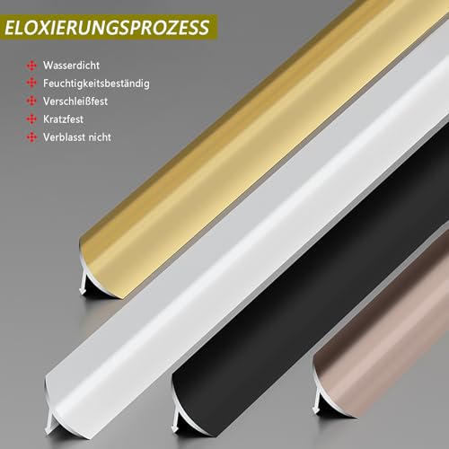Perfil de protección de borde de aleación de aluminio para moldura de techo 7