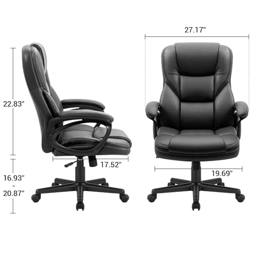 desky pinnacle executive office chair product info and
