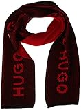 boss herren schal sommer Hochwertige Verarbeitung HUGO Herren Zlog Schal, Black1, ONESI