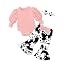 Pink Cow Print