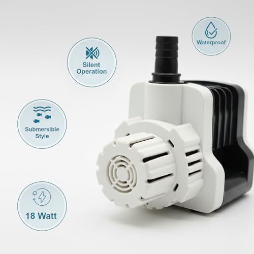 Image of Depron 18 Watt Submersible Water Pump - 6 Feet Water Lifting, Cooler Pump for Desert Air Cooler, Aquarium, Fountains, Ponds (18 Watt Hector)