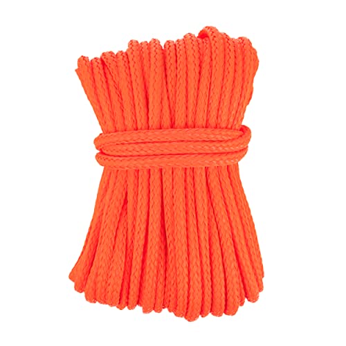 HonuNautic Schwimmleine für Rettungsringe | 30m Länge | Orange | 8mm Durchmesser | schwimmfähig schwimmend Leine Seil Tau