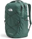 THE NORTH FACE Jester Sac de voyage quotidien pour ordinateur portable avec manche pour ordinateur portatif pour femme, finition hydrofuge, canard vert foncé Heather, taille unique