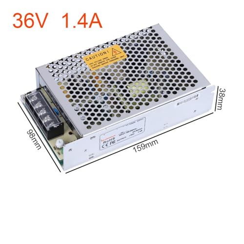 Alimentation à découpage AC 220V vers DC 24V 50W pour régulation stable - 2