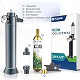 FZONE Desktop Aquarium CO2 System, CO2 Regulator with 45g Disposable CO2 Cartridge, Compatible with 5/8" and 3/8" Threaded Interfaces, Perfect for Nano Aquariums - Image 6