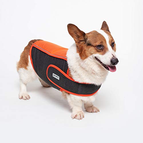 ZIFEIPET Dog Anxiety Vest Puppy Anxiety Relief Jacket Keep Calm Thunder Vest Coat