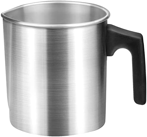 YUNYODA Pot De Fusion De Cire Pour Bougie - 2,6 L - Carafe Interne Avec Poignée Résistante à La Chaleur - Pour La Fabrication De Bougies Et De Savon - 2,6 L