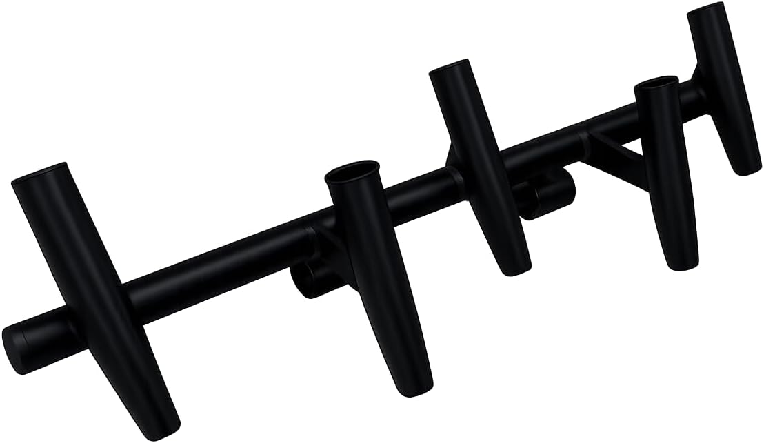 Krypt 5 Rod Holder – Premium Rocket Launcher for Fishing Rod Storage | Easy T-Top & Hardtop Mounting | Marine-Grade Aluminum