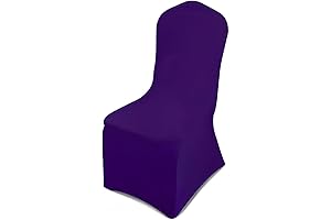 Premium Purple Chair Covers by LEBENGURU