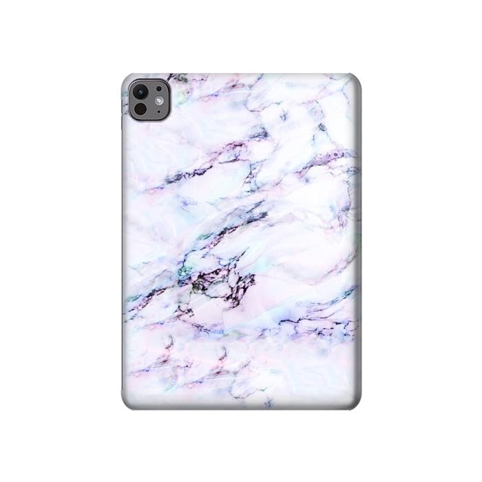 Housse iPad Pro 11 2024/2025 marbre rose et finition premium chic