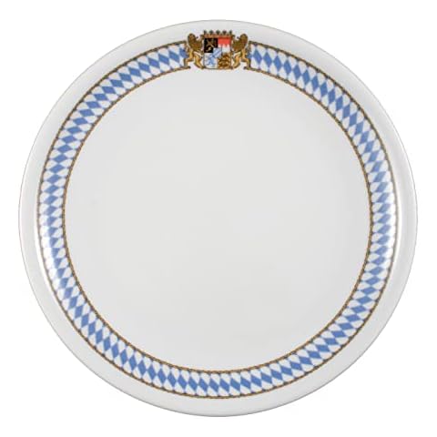 Seltmann Weiden Compact Bayern Dinner Plates Round 25 cm Set of 6 Cover