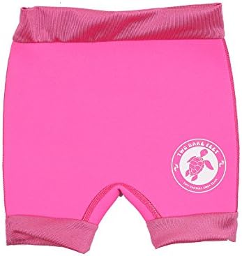 Two Bare Feet Swim Nappy Reusable Neoprene Swimming Nappy (2XL, Pink)