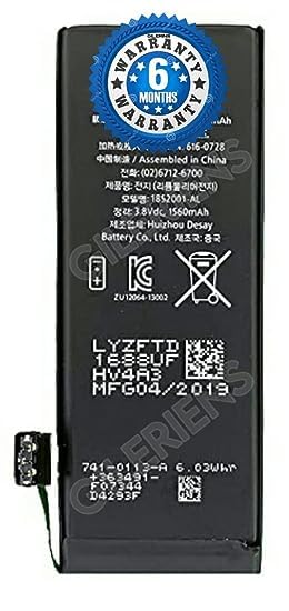 Image of Original Battery for iPhone 5s A1453 A1533 Battery with 6 Month Warranty** (E1936)