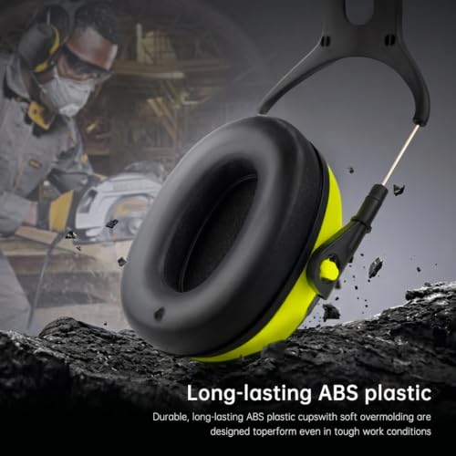Image of Noise Cancelling Ear Muffs, 29 NRR Ear Protection for Kids Adults | Noise Reduction Hearing Protection Earmuffs for Toddler, Monster Jam, Concerts, Fireworks, Mowing, Shooting, Construction