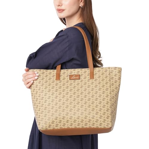 Image of Lavie Women's Miranda Monogram LL Print Tote Bag | Ladies Purse Handbag