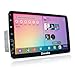 Dasaita 10.2" Android 9.0 Double Din Universal Car Radio Wireless Carplay Rotatable Stereo Bluetooth 5.0 GPS Navigation Head Unit Multimedia Music Video Player HDMI IPS Screen DSP Fast Boot 4G 64G