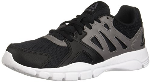 Reebok Women's Trainfusion Nine 3.0 Cross Trainer, Black/Shark/White, 11 M US