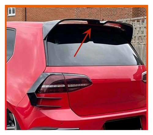 Spoiler Arrière pour Golf 7 GTI R 2014-2020 Style Oettinger à Vent Fixe - 4