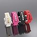 Callancity Metal Decorative Rings Loops Watch Band Charms Compatible for Watch Series 8/Ultra/7/6/5/4/3 40mm 41mm 44mm 45mm 49mm (Not Band Or Watch) (Rose Gold)