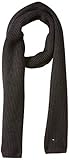 herrenschal blau grau Baumwoll-kaschmir-mix Tommy Hilfiger Herren PIMA Cotton Cashmere Scarf Schal, Grau (Grey 0g5), One Size (Herstellergröße: OS)