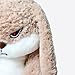 ZEIO Grumpy Bunny Stuffed Animal, 19.6