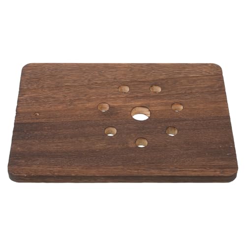 CIYODO Pannello in Legno Forma di Scudo per Mounting Felce Cornuta Supporto da Parete per Piante Appese Indoor Montaggio Rapido per Felci su Balcone e Parete Decorativa