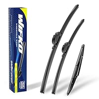 Wifko Scheibenwischer Kompatibel für Kia Sportage QL 2016-2021, Wischerblätter Vorne + Hinten, Set Frontscheibenwischer und heckscheibenwischer, Auto Scheibenwischer Zubehör Wifko Scheibenwischer Kompatibel für Kia Sportage QL 2016-2021, Wischerblätter Vorne + Hinten, Set Frontscheibenwischer und heckscheibenwischer, Auto Scheibenwischer Zubehör