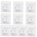 Sewroro 10 piezas Bolsas Transparentes Antimanipulación Unidades para Depósito Bancario Autoadhesivas Seguras para Monedas Tarjetas y Cheques Bolsas de Evidencia Resistentes