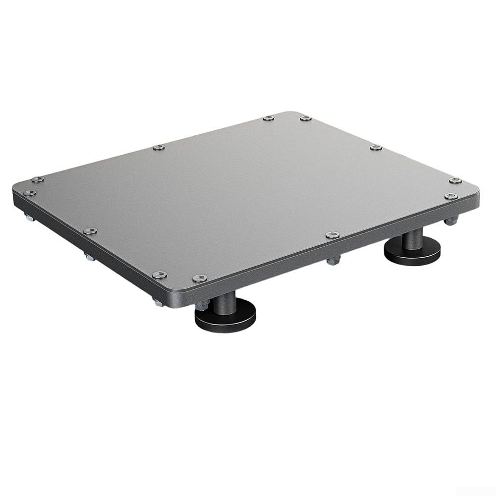 Soporte magnético de techo para Starlink, soporte de señal resistente con 4 imanes fuertes, soporte de aleación de aluminio seguro para pintura para RV, camión, barco, caravana, furgoneta, color negro