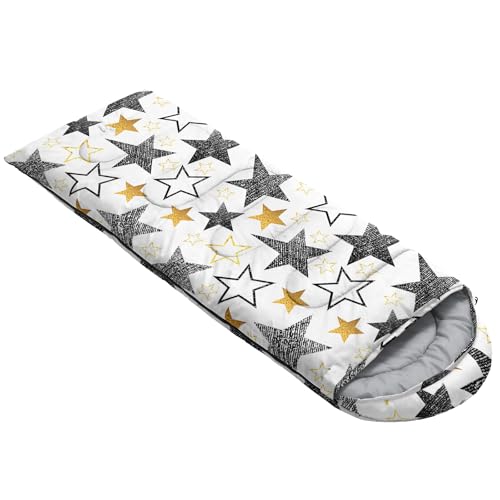 Image of QOOMO Camping Sleeping Bags,3 Season Warm & Cool Weather,Lightweight,Waterproof Sleeping Bags for Adults & Kids,Traveling,and Outdoors,Camping Gear Equipment