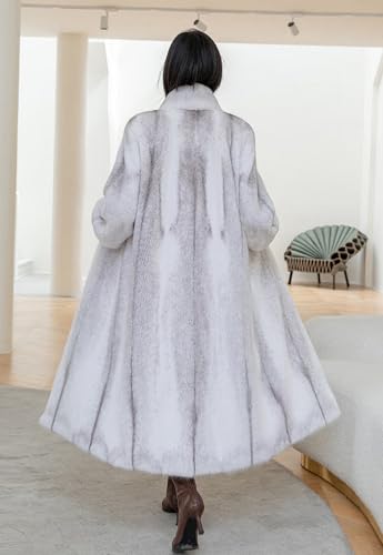 Women's Long Soft Faux Fur Overcoat Coat Fancy Style Fashion Winter Warm Fur Jacket Outwear Sweater4