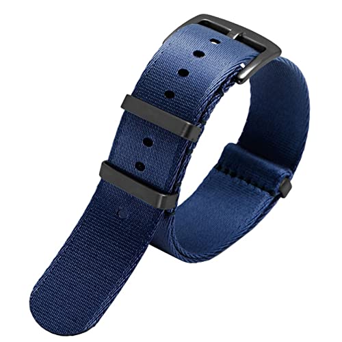 Bracelet montre nylon NATO 20 mm de qualité supérieure style parachute