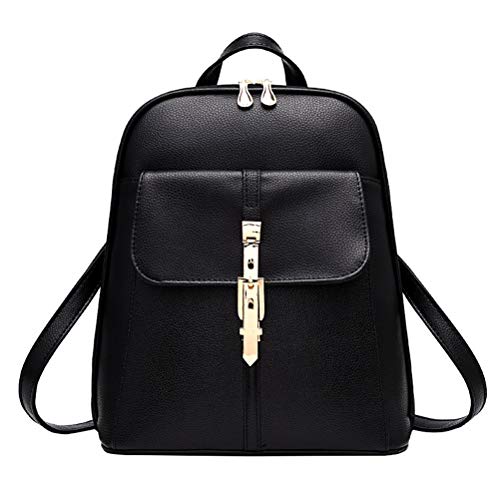 Sac à dos cuir PU pour femme idéal comme sac de voyage décontracté