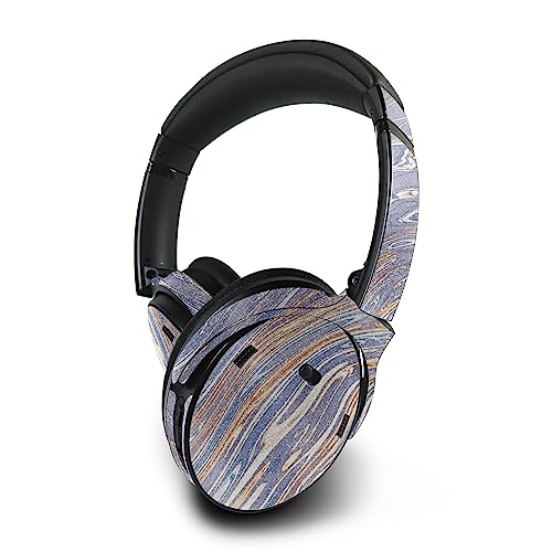 Image of MightySkins Glossy Glitter Skin Compatible with Bose QuietComfort 45 Headphones Liquid Silver | Protective, Durable High-Gloss Glitter Finish | Easy to Apply | Made in The USA