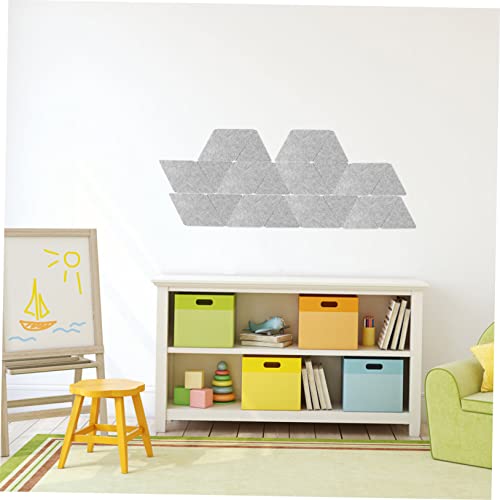 12 Piezas Panel Triangular de Fieltro para Decoración de Pared DIY y Aislamiento Acústico miniatura 5